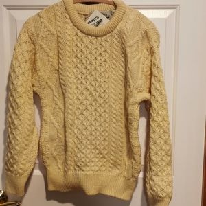 Irish wool sweater